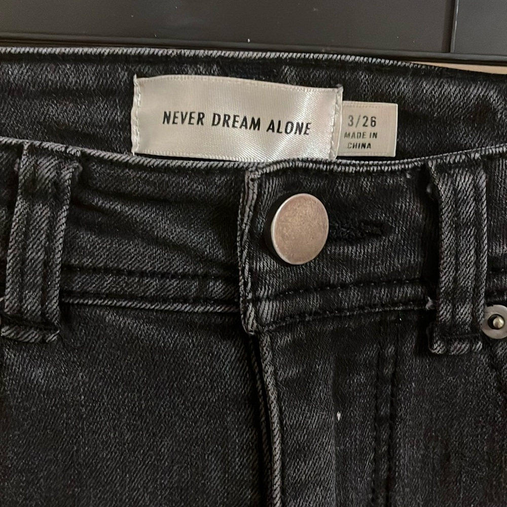Charcoal Black Skinny Skinny Jeans